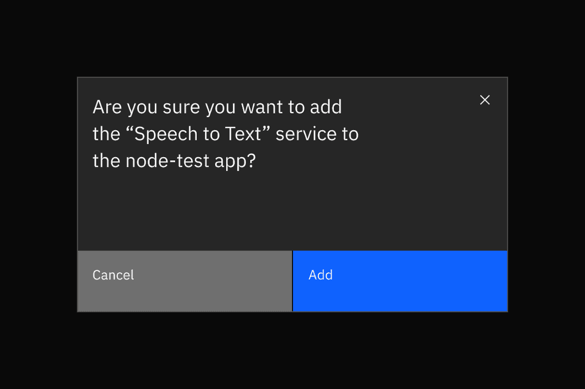 Title as message example