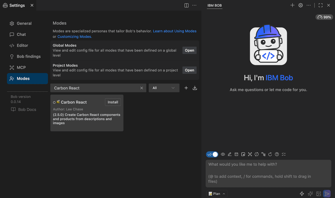 Bob Marketplace Carbon MCP