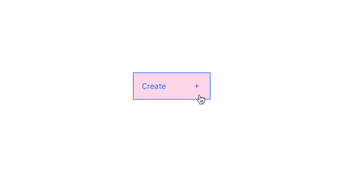 Mouse interaction for button.