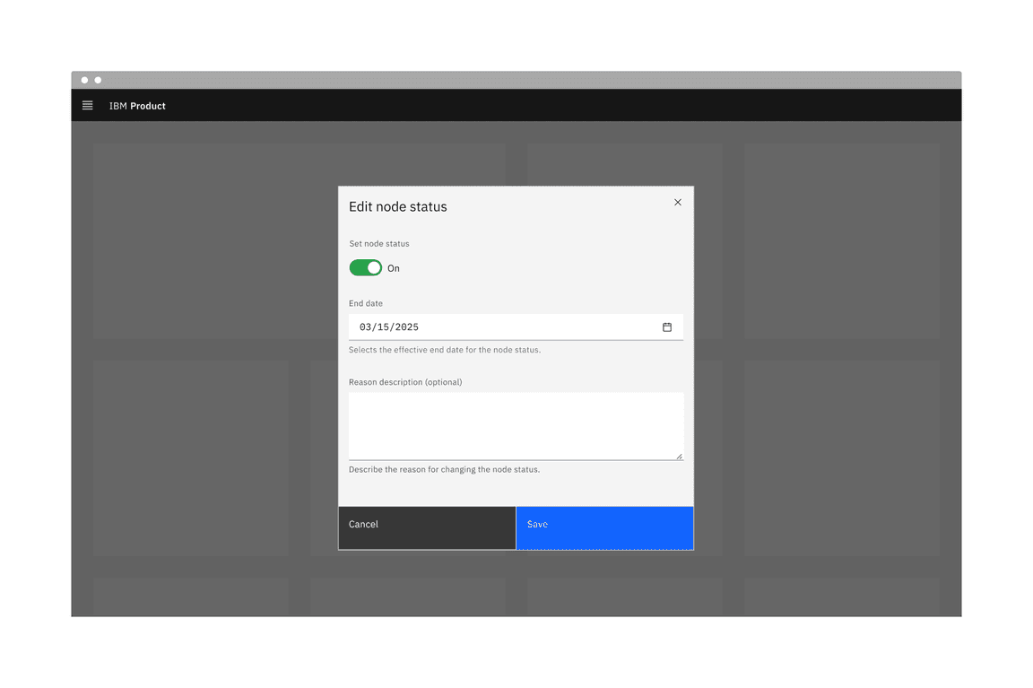 modal dialog example